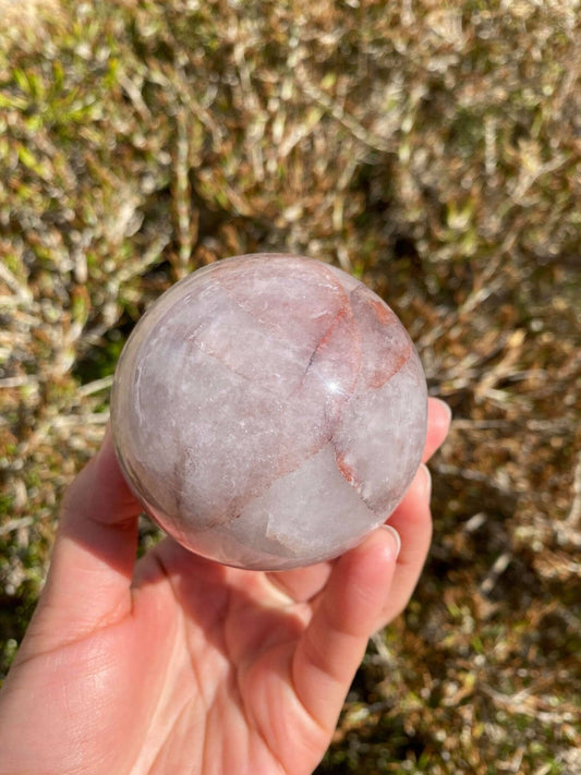 Hematoid Quartz Sphere