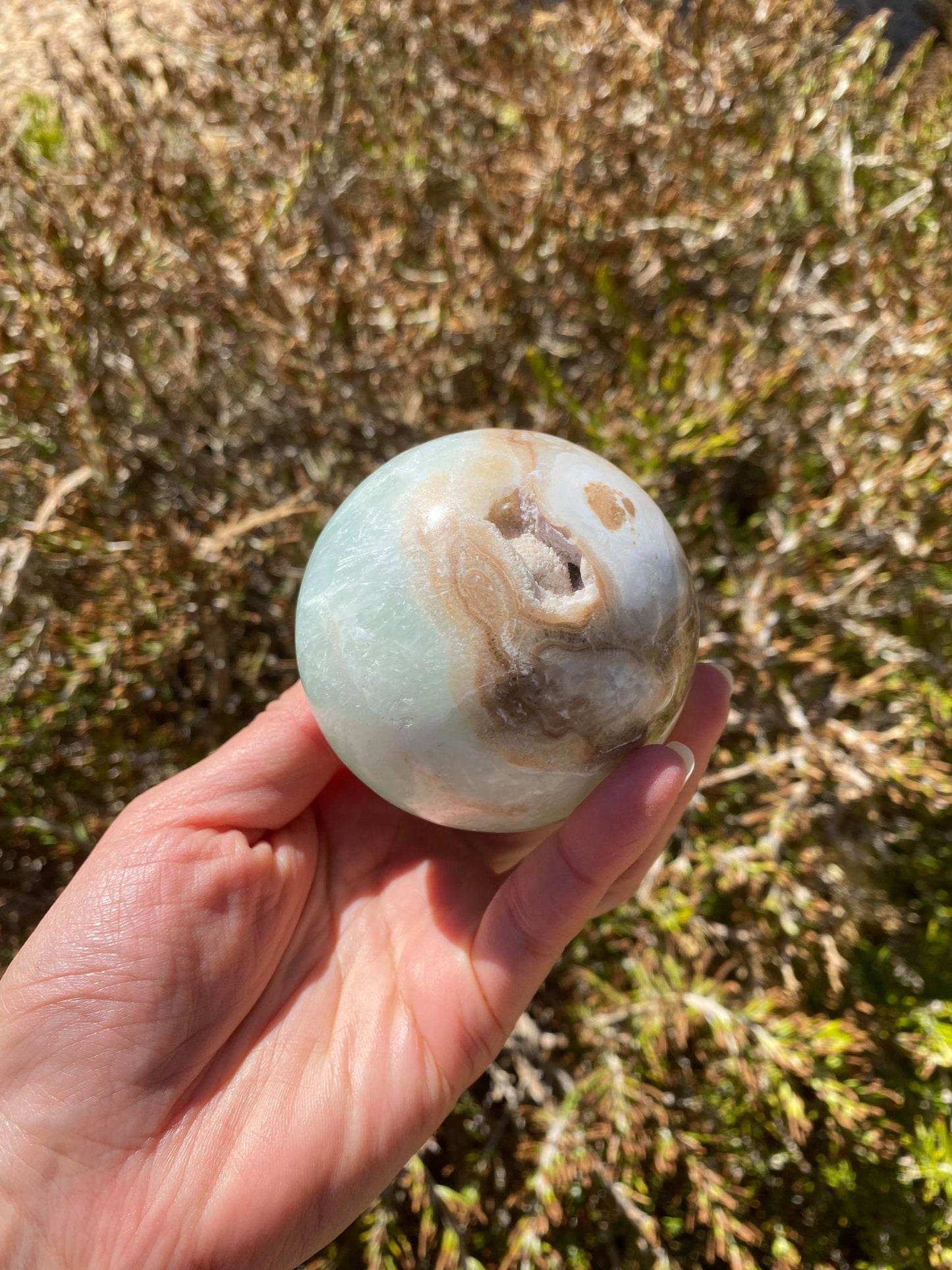 Caribbean Calcite Sphere