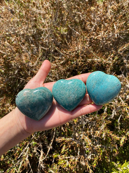 Amazonite Heart