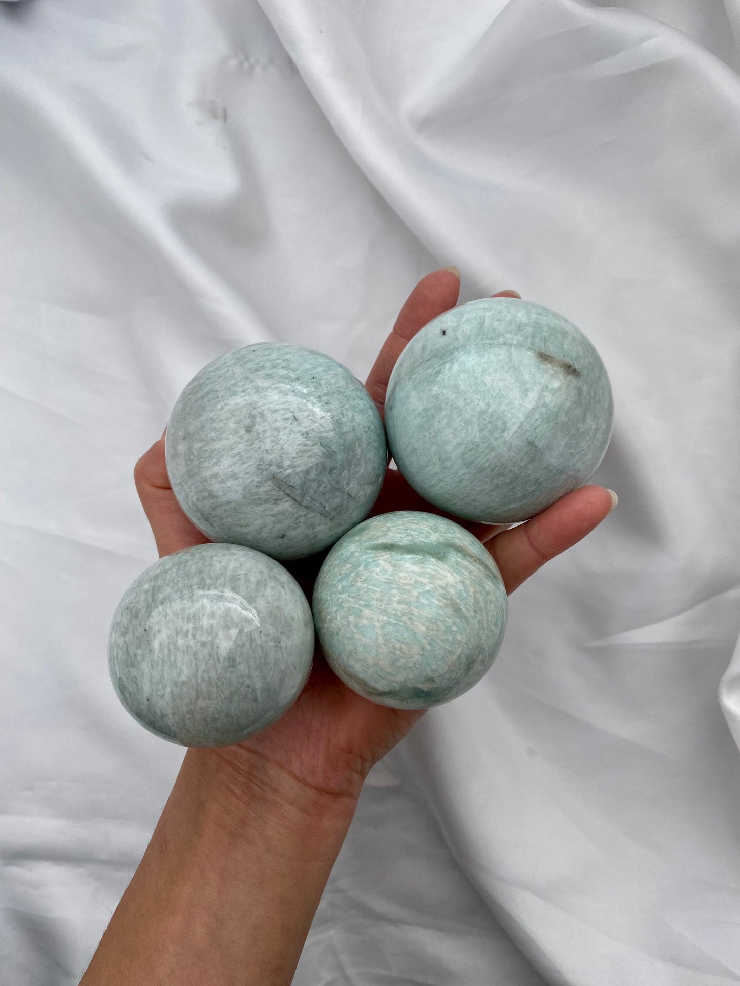 Amazonite Spheres