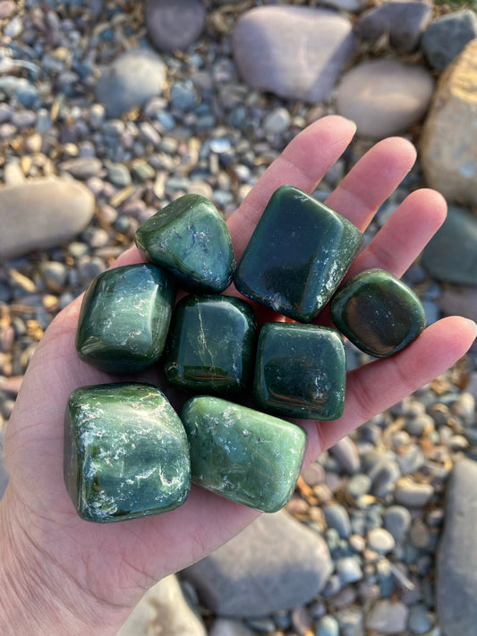 Nephrite Jade Tumble Stone