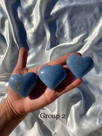 Angelite Hearts