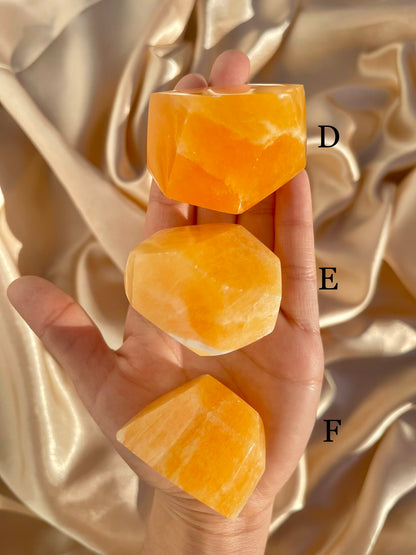 Orange Calcite Freeform