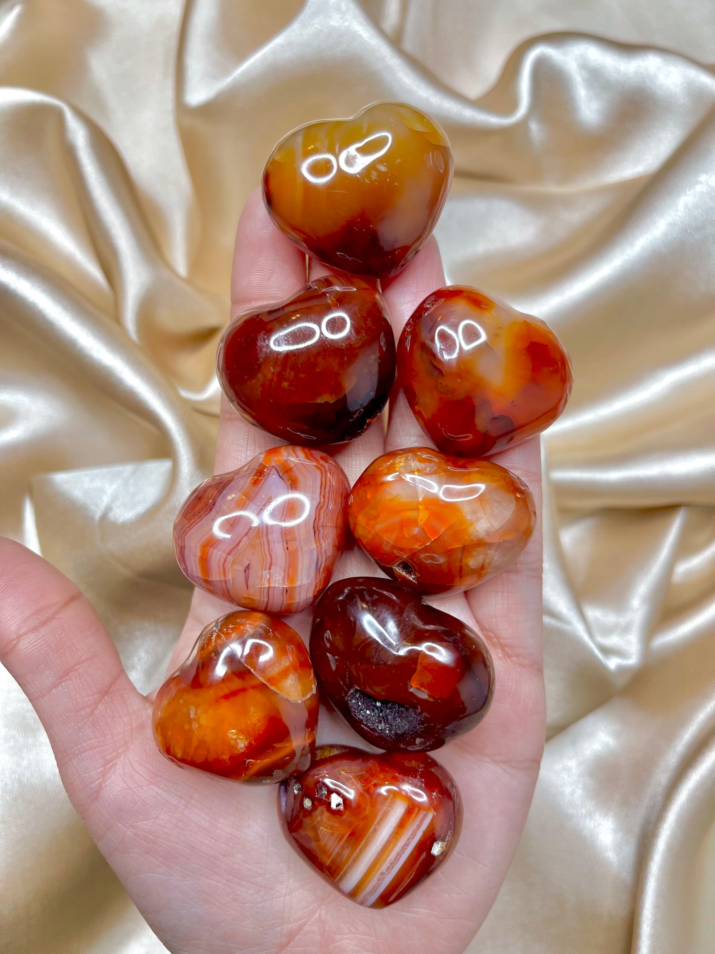 Carnelian Mini Heart