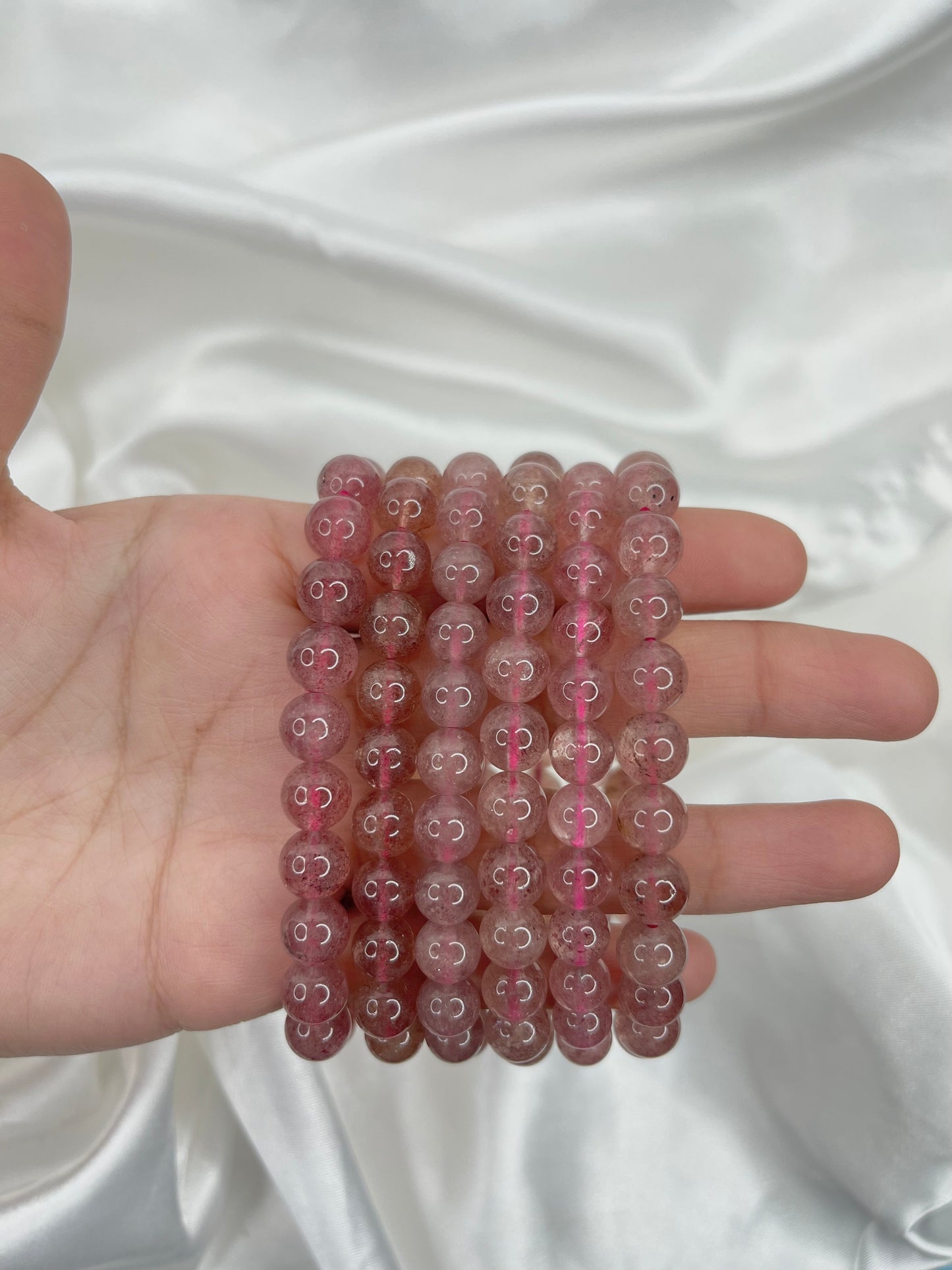 Strawberry Quartz Bracelet