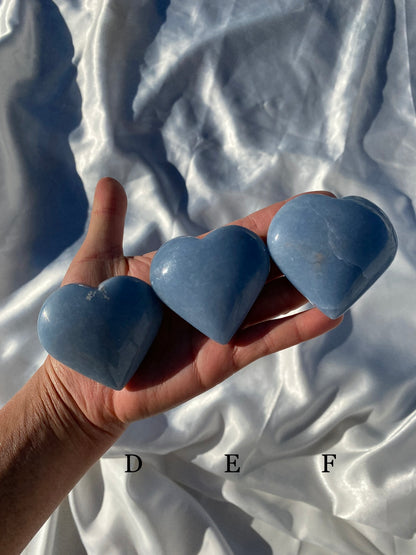 Angelite Heart