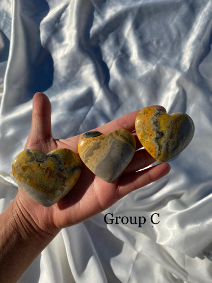 Bumblebee Jasper Heart