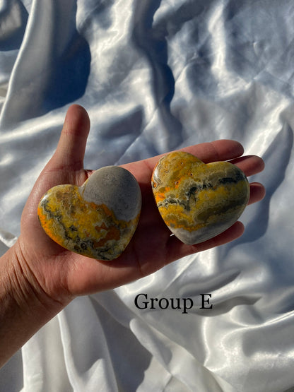 Bumblebee Jasper Heart