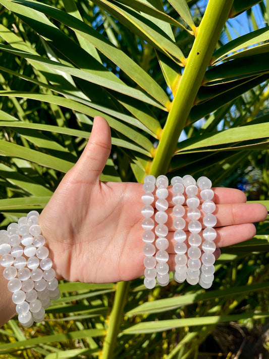 Selenite Bracelet