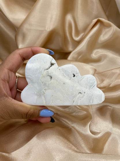 Snow Agate Cloud Carving