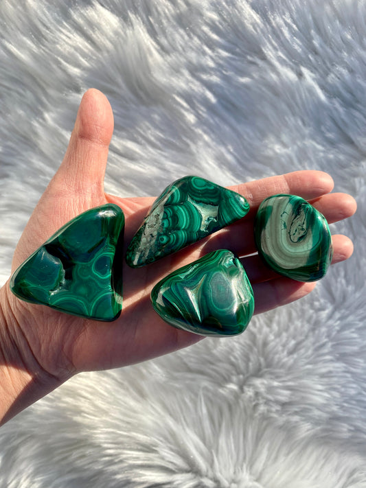 Malachite Free Forms *Intuition Chosen*