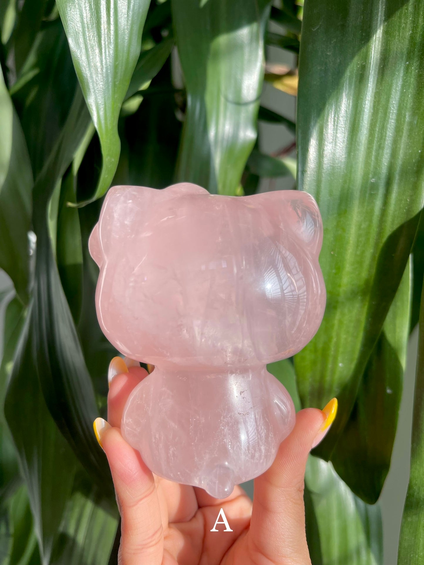 Rose Quartz Hello Kitty