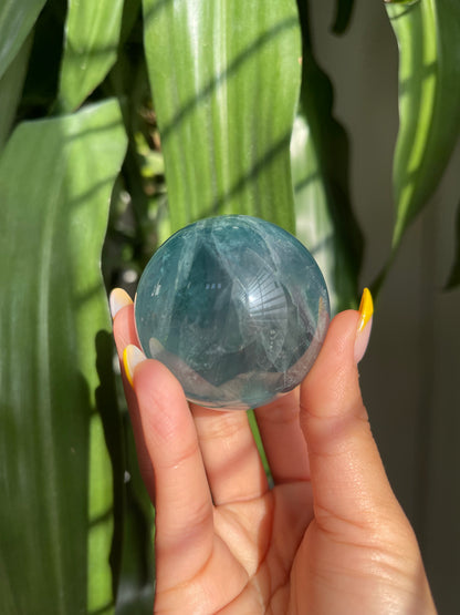 Blue Fluorite Sphere