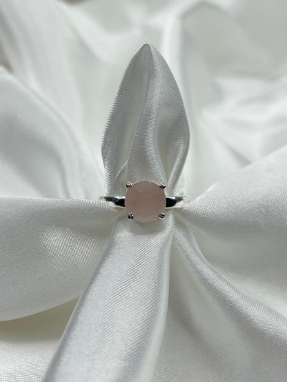 Rose Quartz Ring