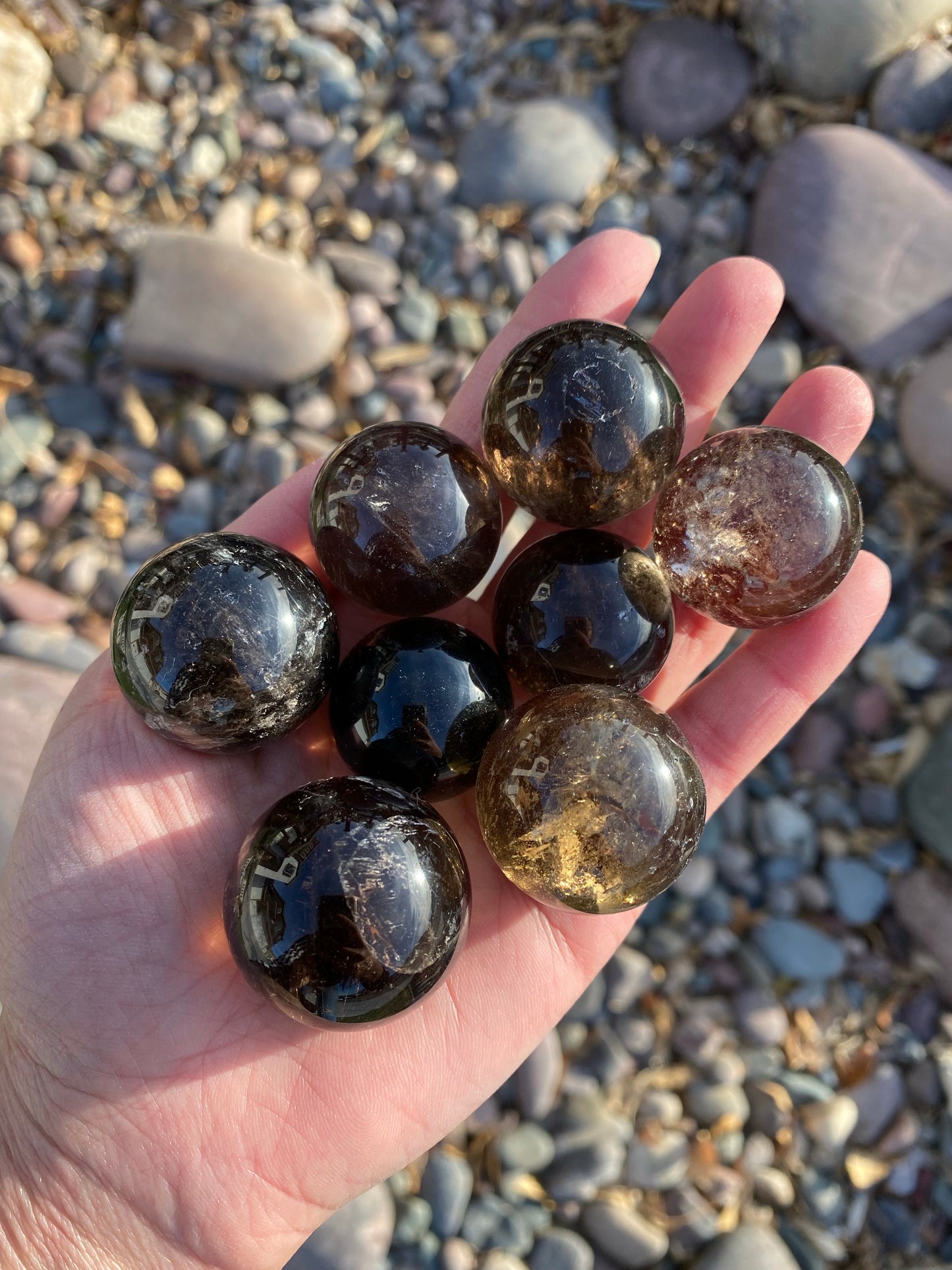 Smoky Quartz Sphere