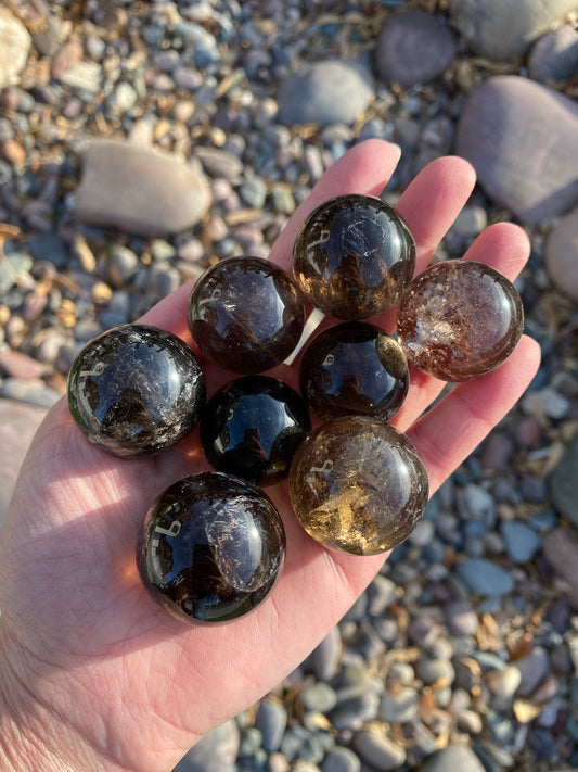 Smoky Quartz Sphere