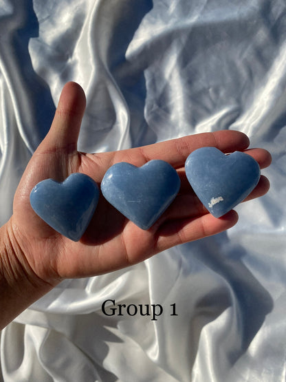 Angelite Hearts