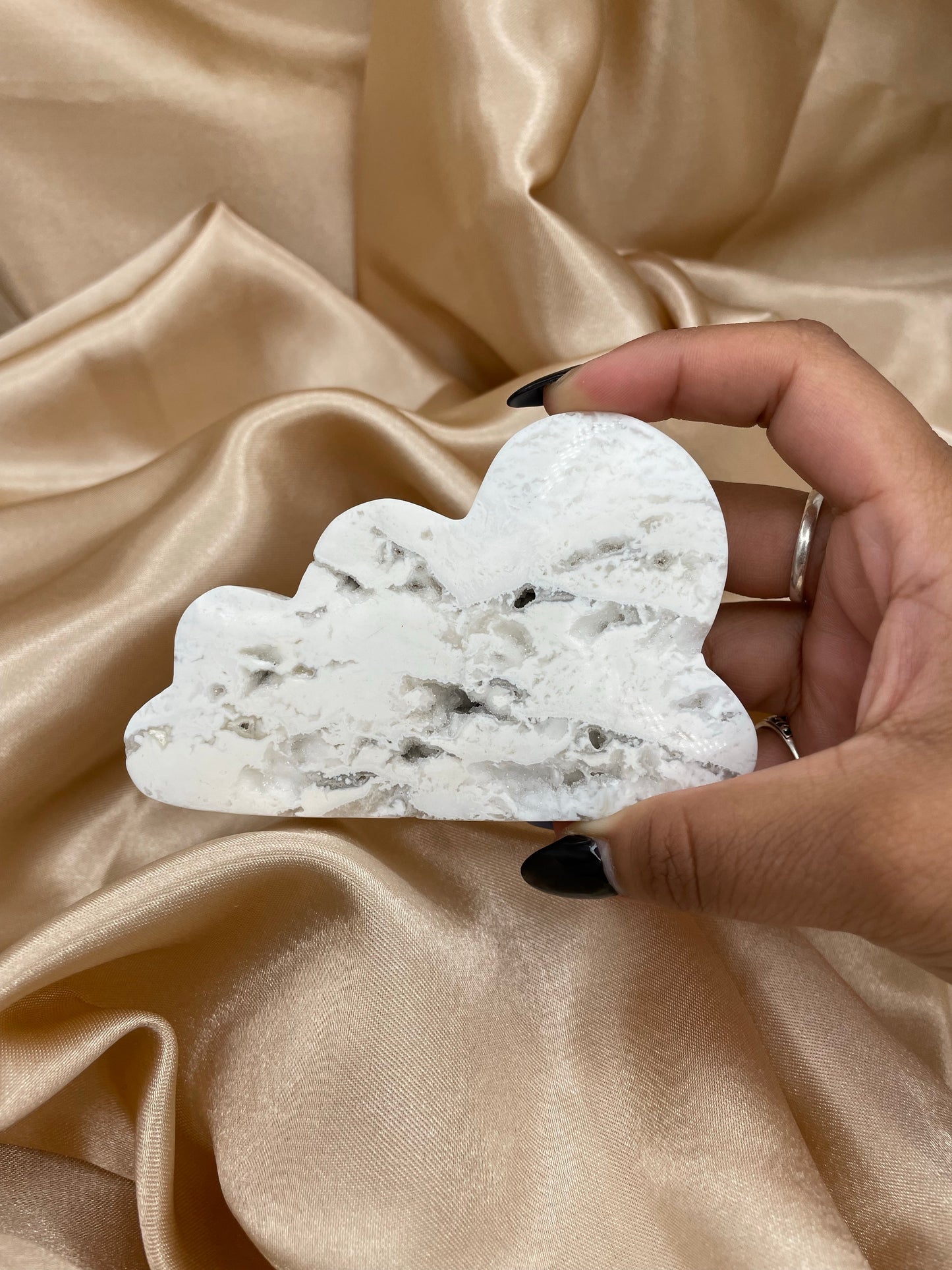 Snow Agate Cloud Carving