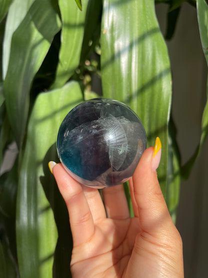 Blue Fluorite Sphere