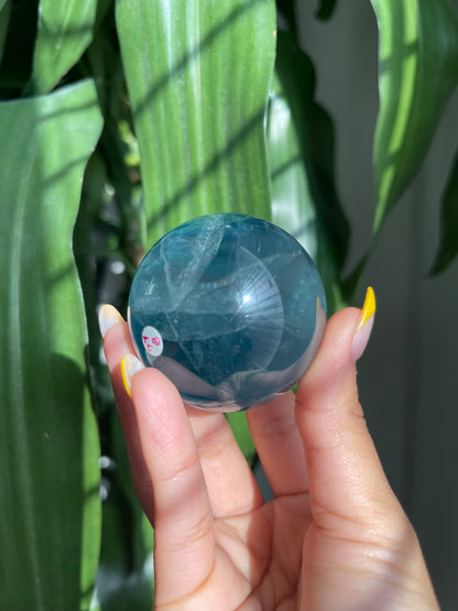 Blue Fluorite Sphere