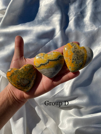 Bumblebee Jasper Heart