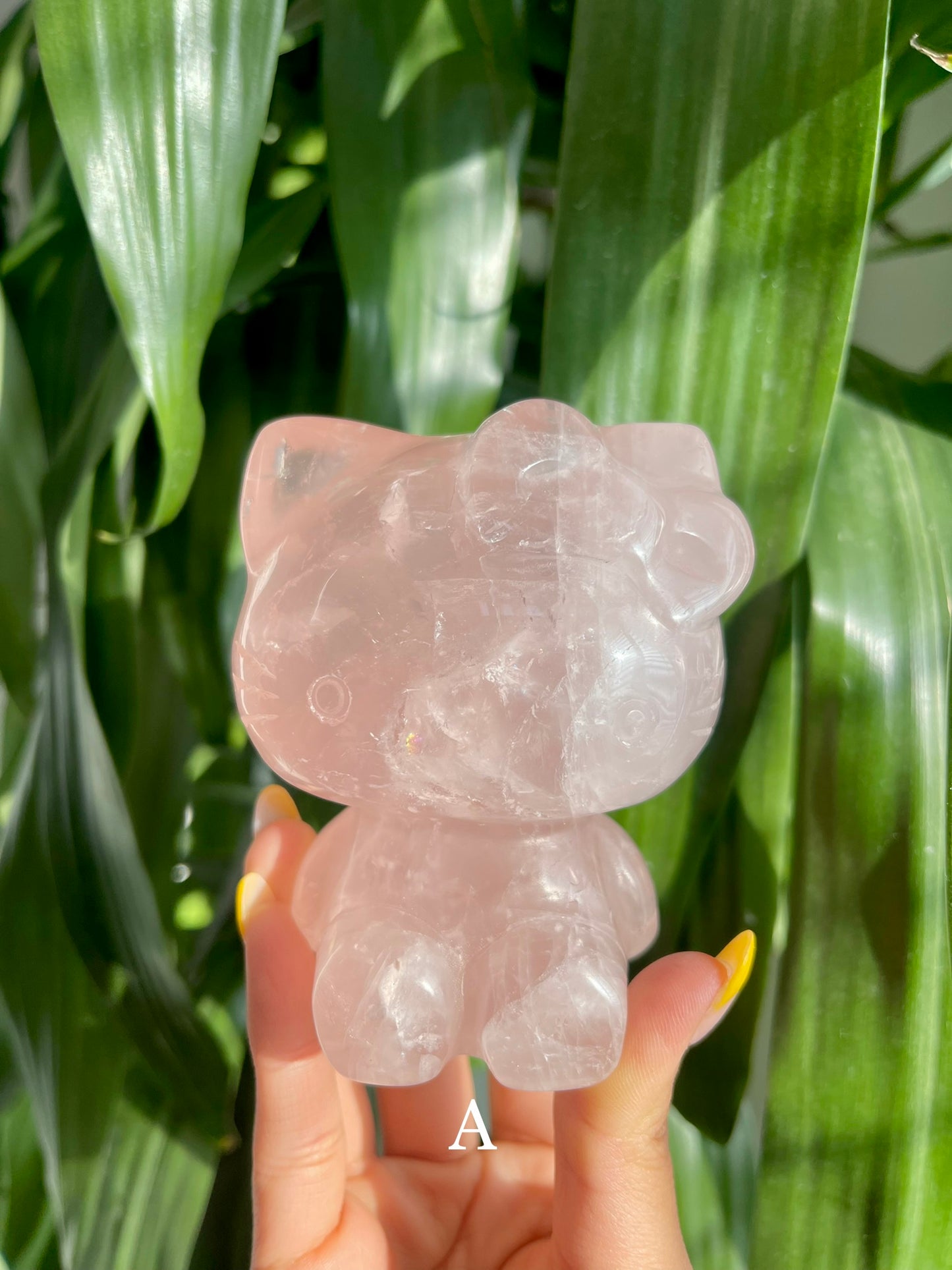 Rose Quartz Hello Kitty