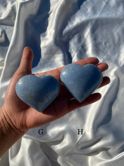 Angelite Heart