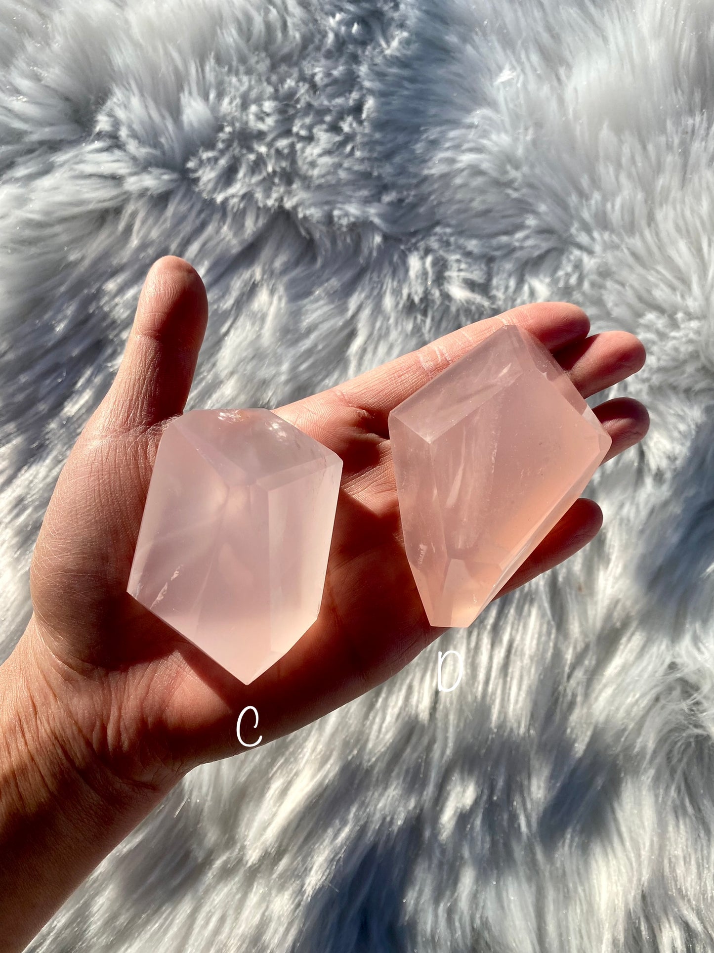 Mozambique Rose Quartz Free Form