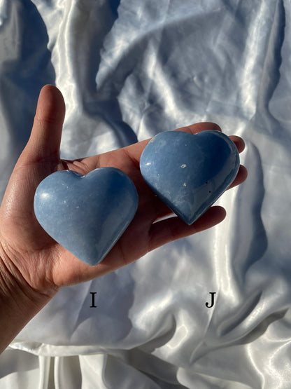 Angelite Heart