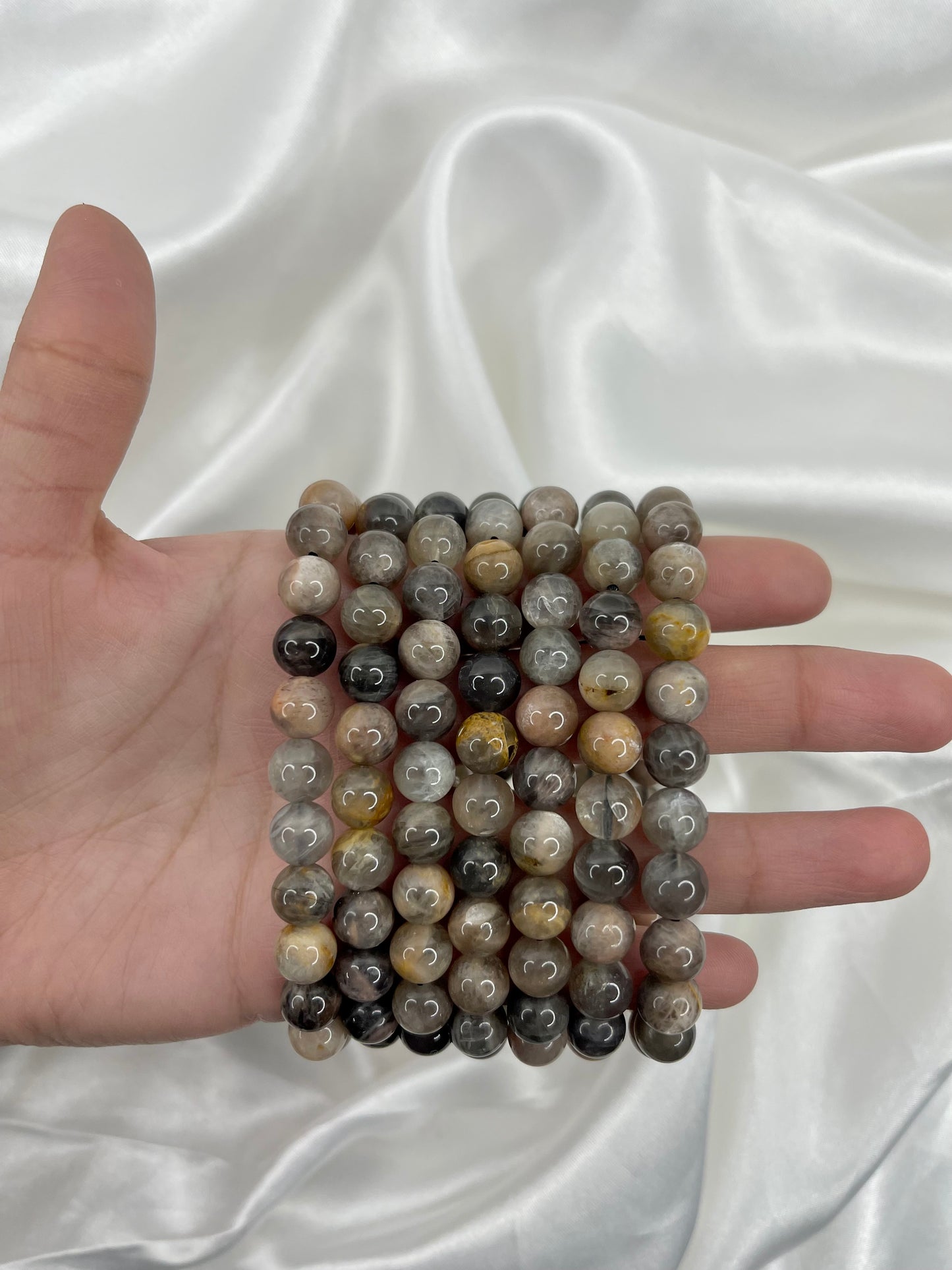 Black Moonstone Bracelet