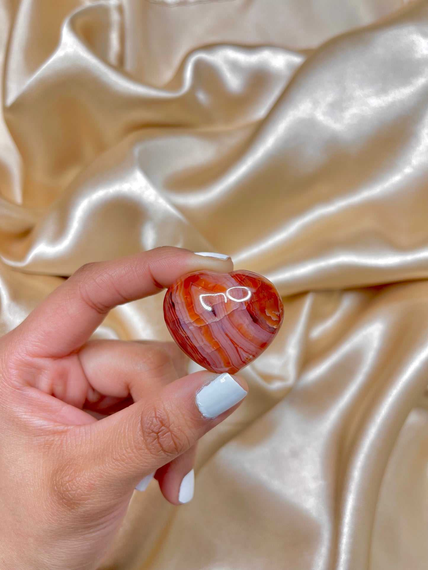 Carnelian Mini Heart