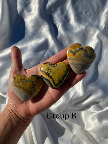 Bumblebee Jasper Heart