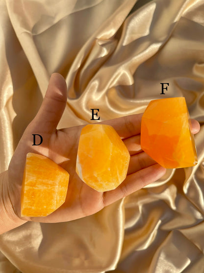 Orange Calcite Freeform