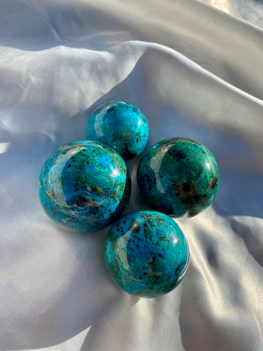 Chrysocolla Sphere